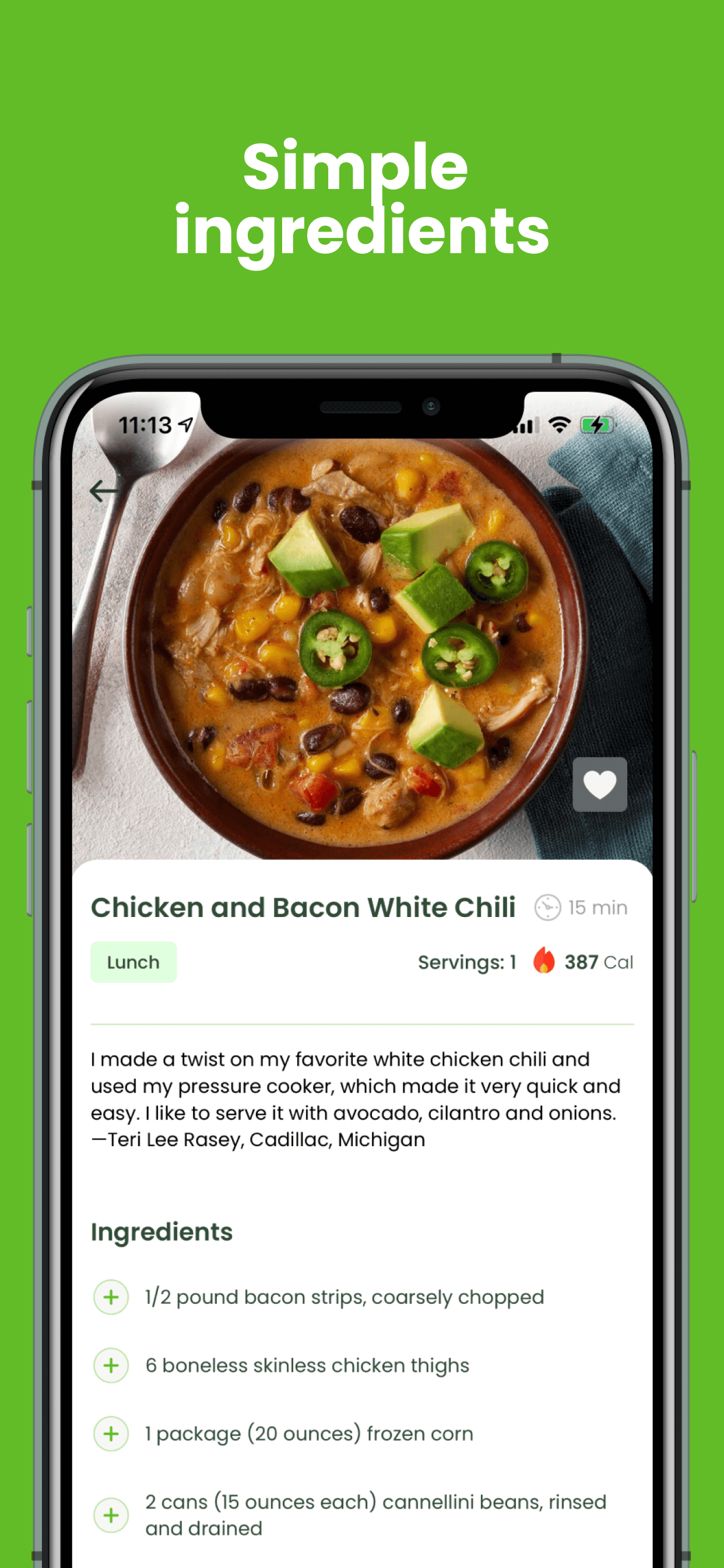 Air fryer recipes app final result