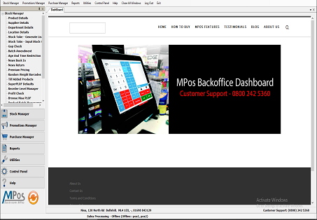 MPOS Backoffice