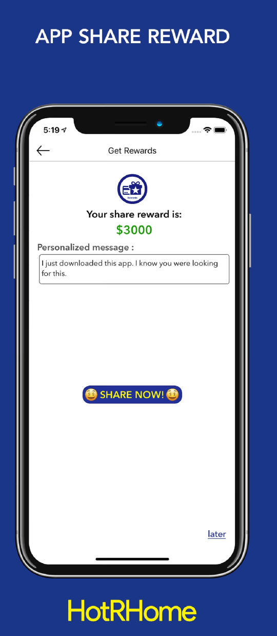 App share rewards