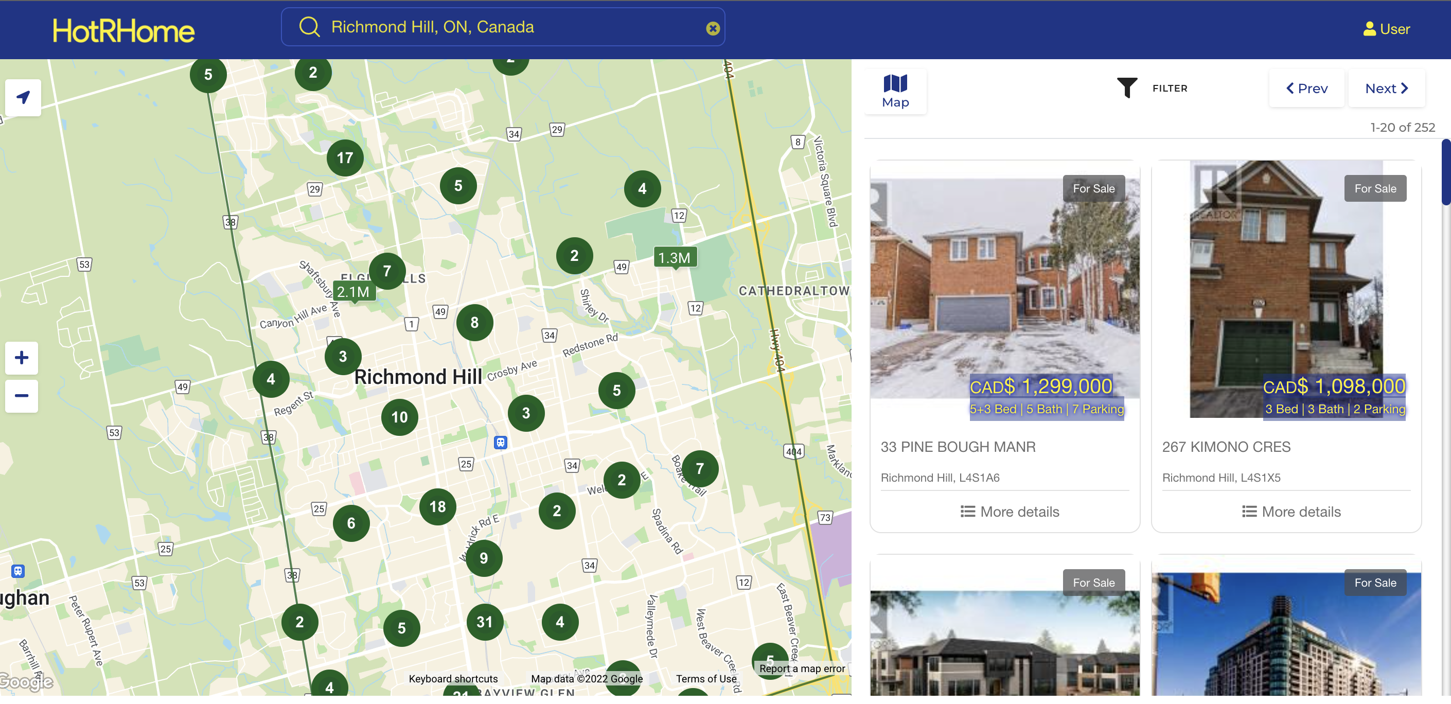 HotrHome - Real Estate Platform
