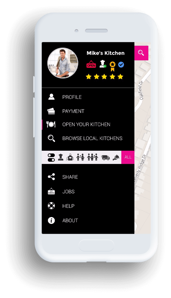 On-demand dining app objective