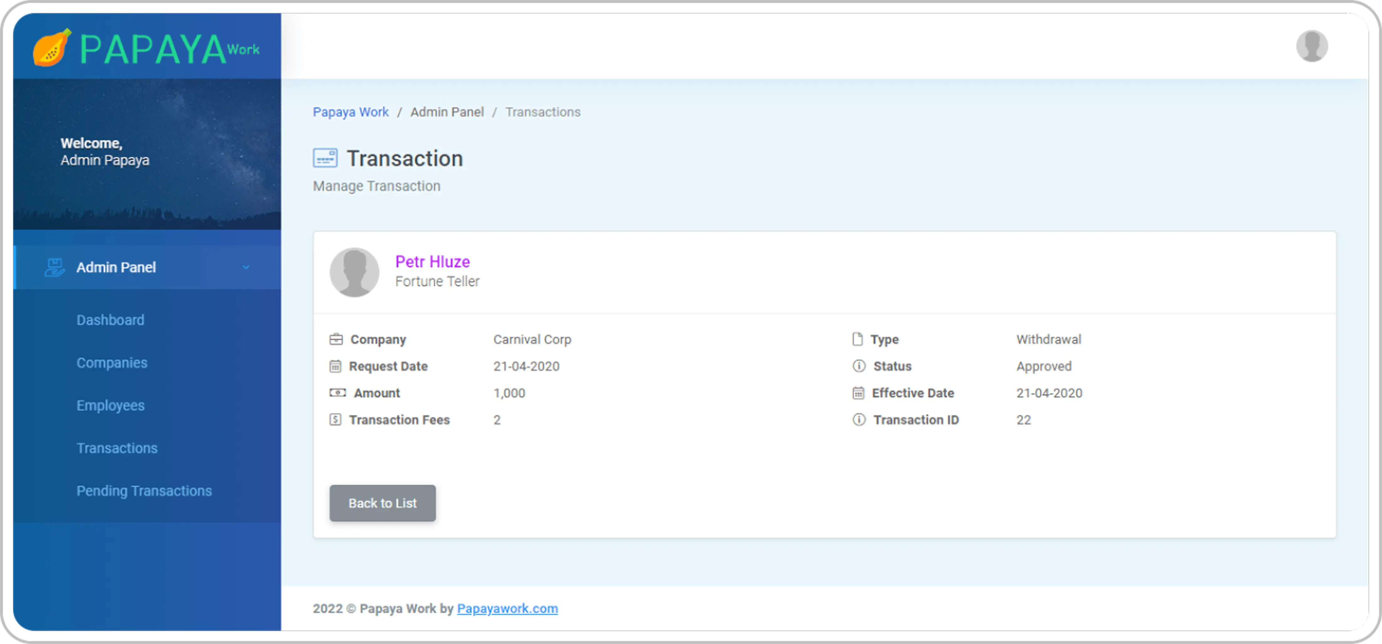 Transaction Management