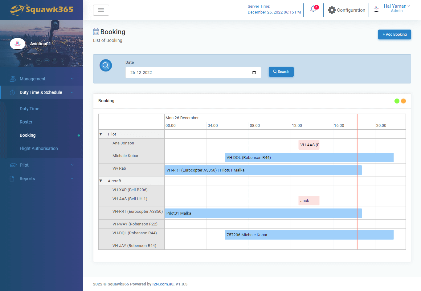Time & Duty Tracking