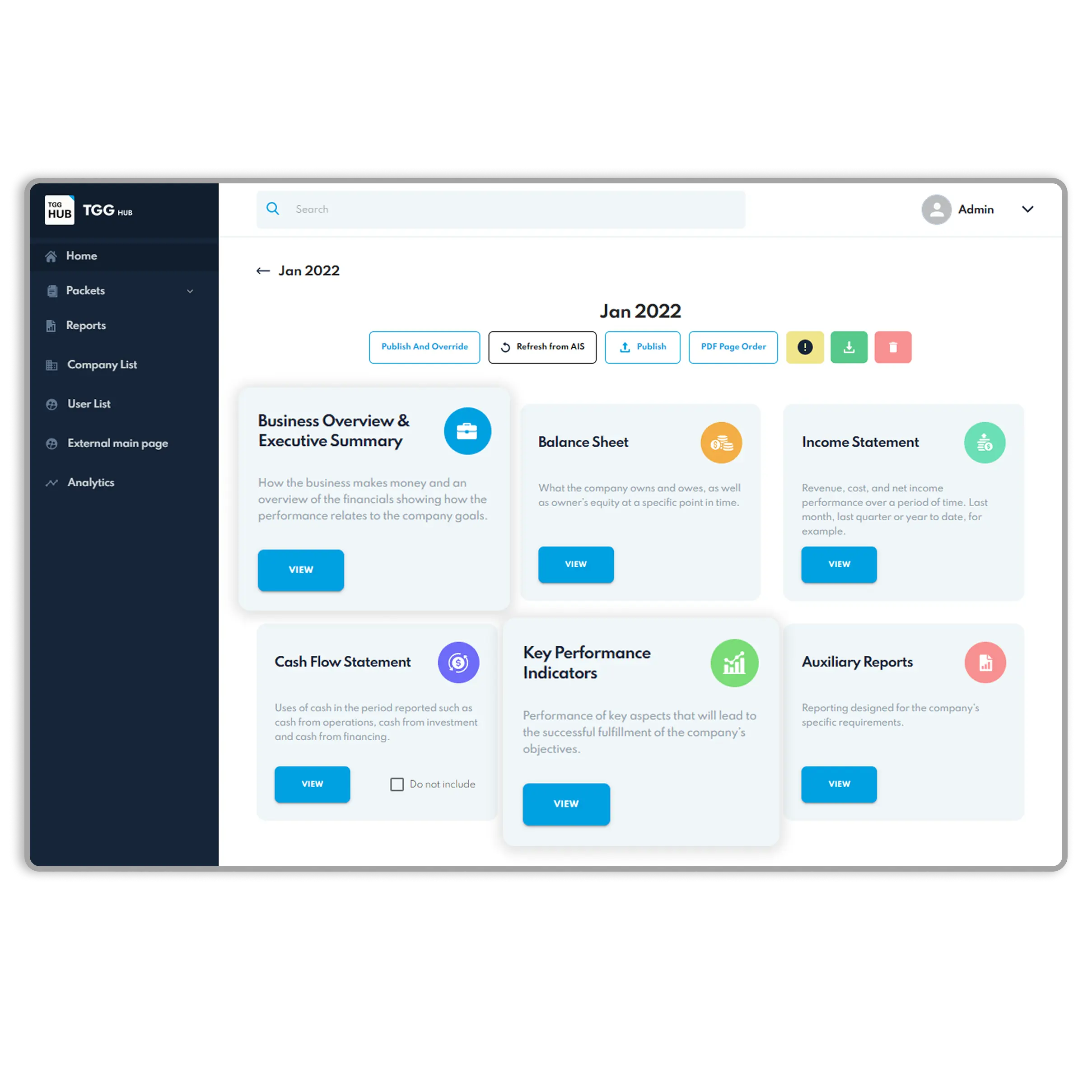 TGG - SaaS Accounting Platform